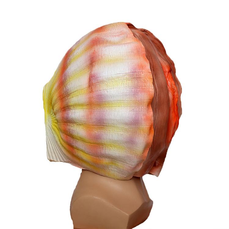 Prank Seashell Latex Mask