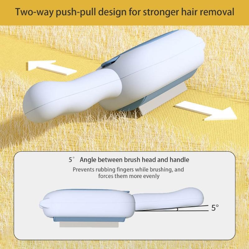 Cats Hair Remover Tool Cats Dogs for Carpet Couch Reusable Base Dog and Cats Hair Lint Roller Deshedding
