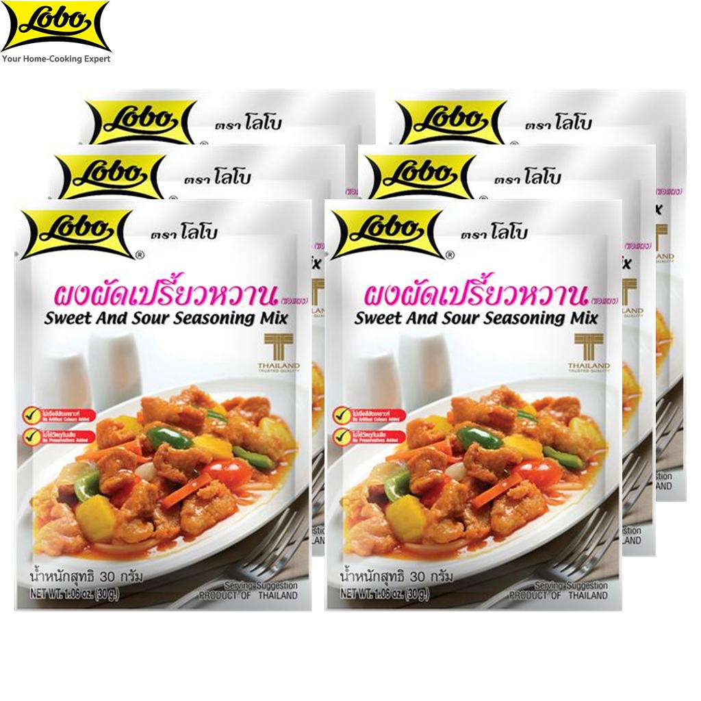 Lobo Кисло-сладкая смесь приправ, без искусственных красителей и консервантов / на 2-3 порции, Thai Food, 30 г