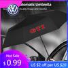 2026 Hot For Volkswagen VW Car Fully Automatic Folding Umbrella Sunshade Accessories For Volkswagen VW Golf GTI Polo Passat Scir