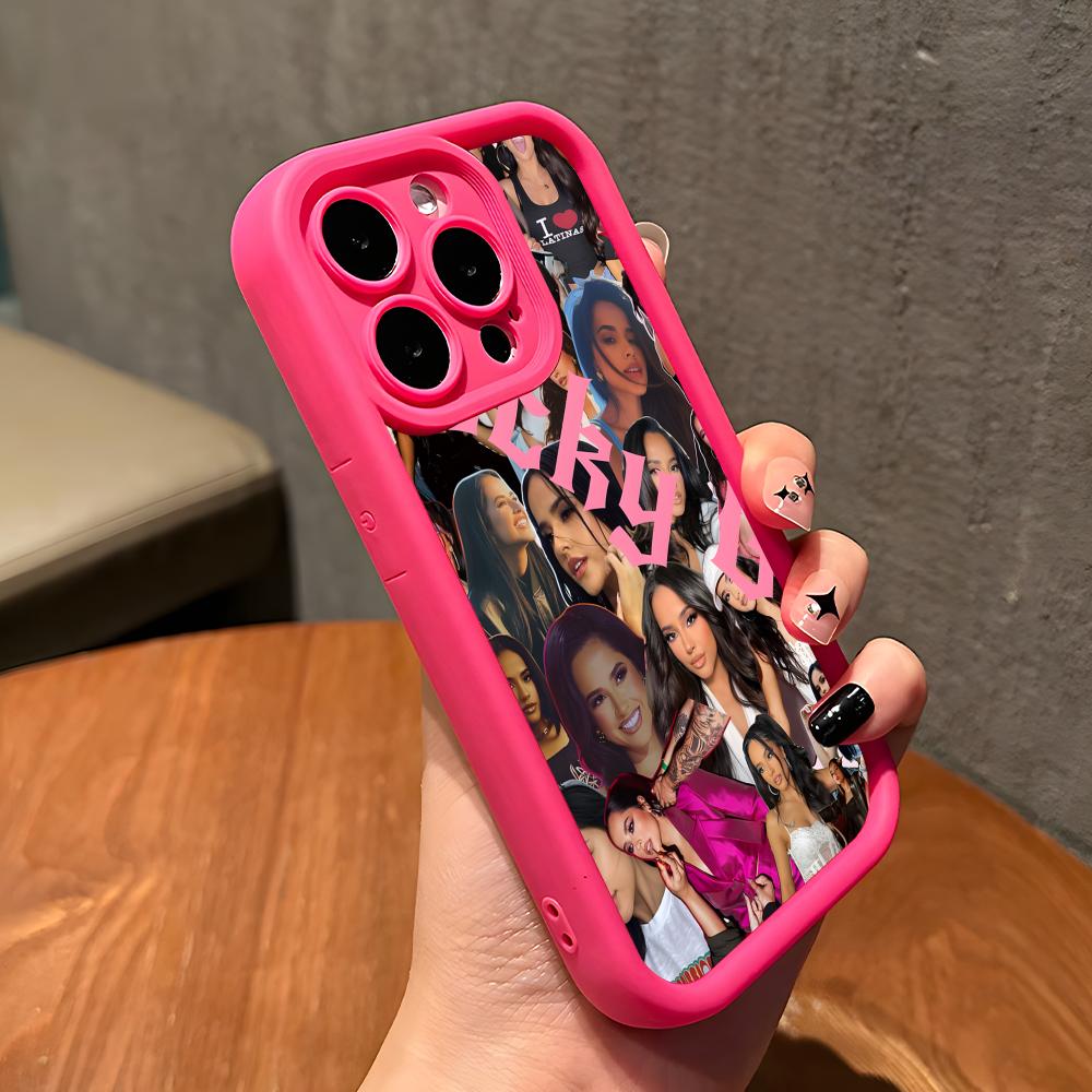 Fashion Becky G Thicken TPU Mobile Phone Case for iPhone 17 16 15 14 13 12 11 Air Pro Max Plus Colorful Cover