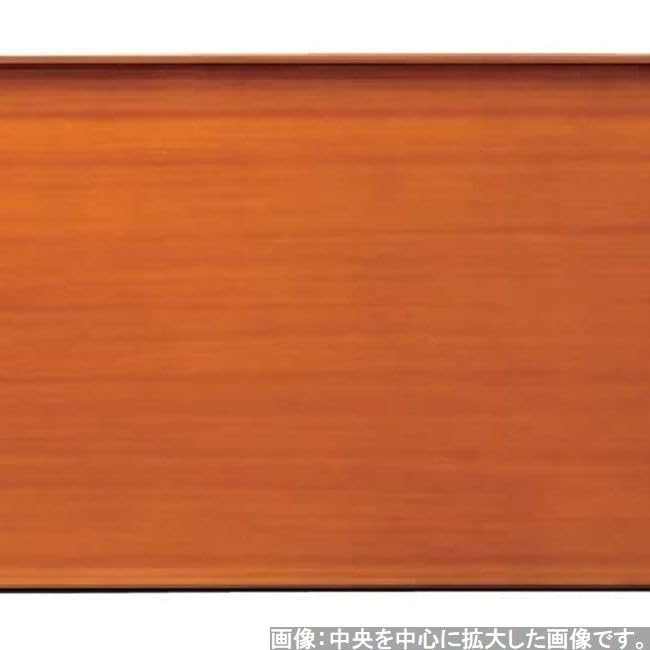 Made in Teak Wood Slightly Large x x J-kitchens Placemat/Tray, Japan, Elegant, 2-Shaku Slender, Grain, (36cm 24.3cm 2.2cm)