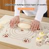 70*50Cm Silicone Pad Kneading Mat Non-Stick Baking Mat Sheet Kneading Dough Mat For Kitchen Rolling Pizza Dough Cooking Sheet