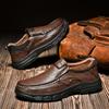 Outdoor Men's Casual Shoes Genuine Leather Mens Loafers Breathable Men Slip On Shoes Leisure Walk Hiking Shoes Moccasins
