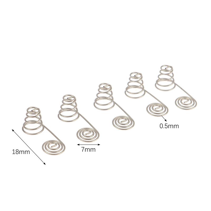 5 шт. батарея АА, отрицательная и положительная пружина, контактная пластина, никелевая проволока, пружина
