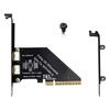 PCIe 4.0X8 на Oculink SFF 8611 8612 Хост-адаптер Расширение Внешний Твердотельный Диск Видеокарта для Оптимизированного Хранения