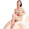 Hengyuanxiang Women's 10A Antibacterial Cotton Thermal Underwear Set