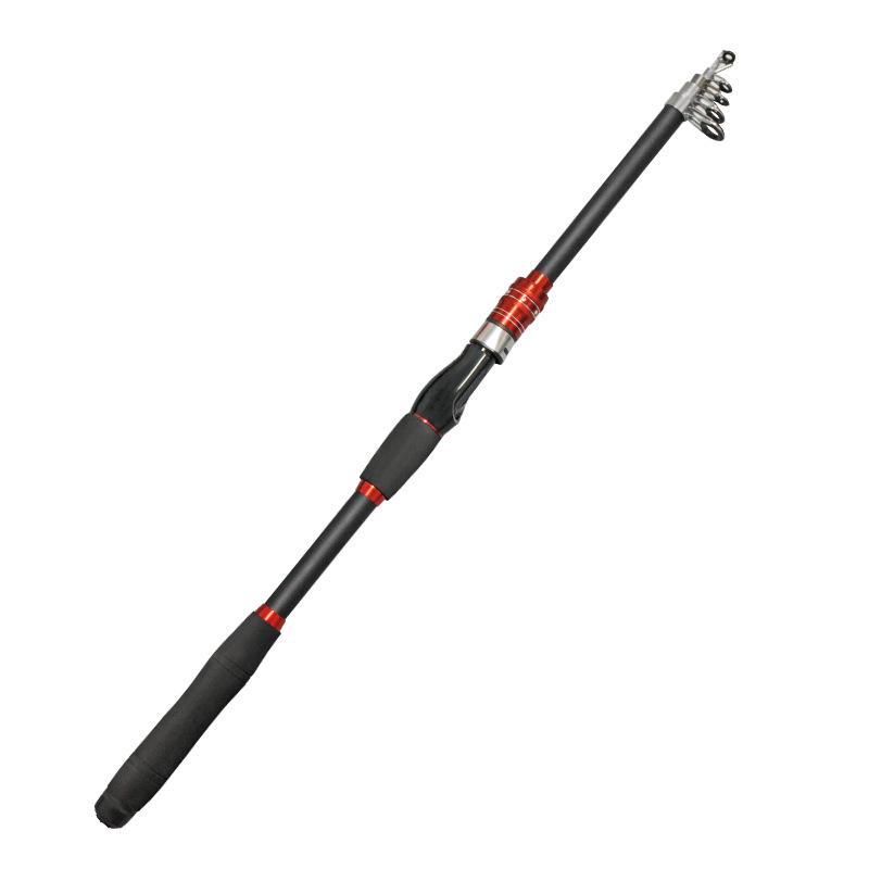 Телескопическая мини-удочка для морской рыбалки — портативное и нескользящее снаряжение