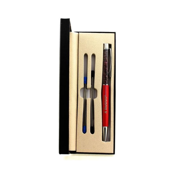 Камни и минералы. Ручка с минералами Необработанный рубин Мадагаскар. Цвет Красный.