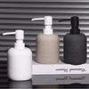Nordic Sandstone Emulsion Bottle Luxury Bathroom Hotel Press Shower Gel Bottle Soap Dispenser Bathroom Decoration Accessories
