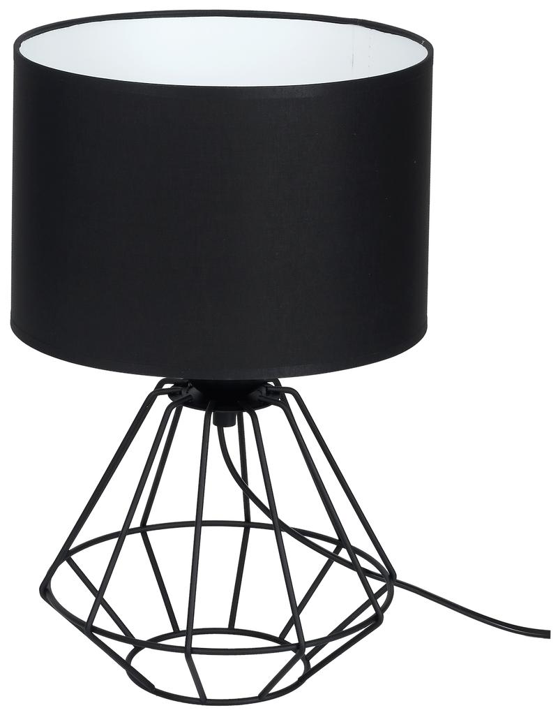 Lampa Stołowa Colin 1 E27 Czarny Milagro Mlp4792