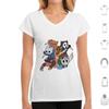 Slasher Kitties  Group Of 6  T Shirt Cotton Men Women DIY Print Slashers Slasher Movies Horror Horror Movies Scary Movies