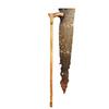 Brown Wooden Stick Carving Wood Handle, Size : 36 Inch Approx