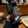 Горячий чехол для телефона из фильма «Назад в будущее» для Samsung S26 S25 Plus S20 S20 Plus S22 Ultra S23 FE S21 Plus S21 Ultra Стеклянная крышка
