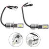 2Pcs H3 LED Fog Light Bulb Conversion Kit Super Bright Yellow DRL Lamp 3000K 80W