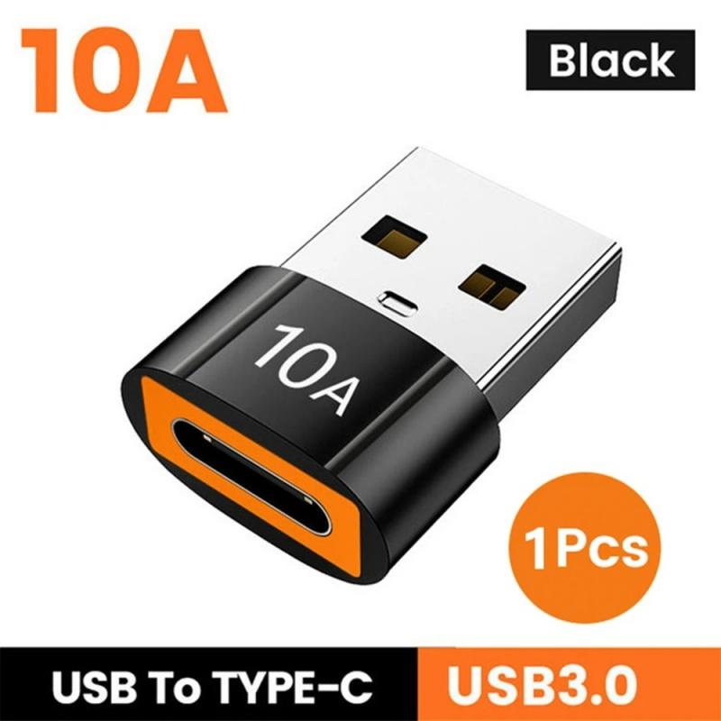 10A OTG USB 3.0 к Type C адаптер TypeC папа к USB мама конвертер быстрая зарядка OTG адаптер для Macbook ноутбук Xiaomi Samsung