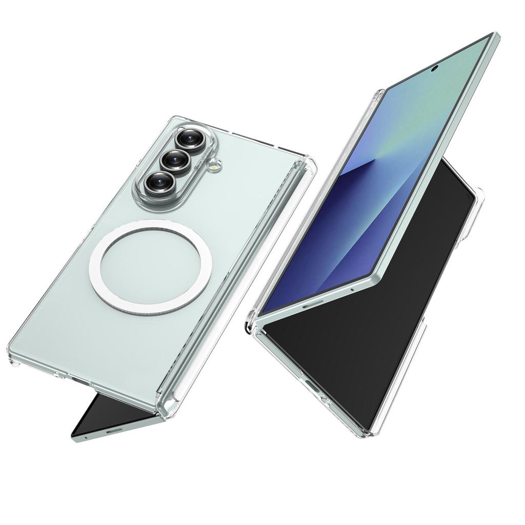 Минималистичный чехол Samsung Z Fold 7 Ультратонкий с магнитной беспроводной зарядкой