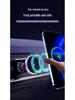 Magnetic Car Phone Holder with Wireless Charger for Apple