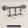 Zhaiwanjia 18-Hook Suction Cup Kitchen Organizer