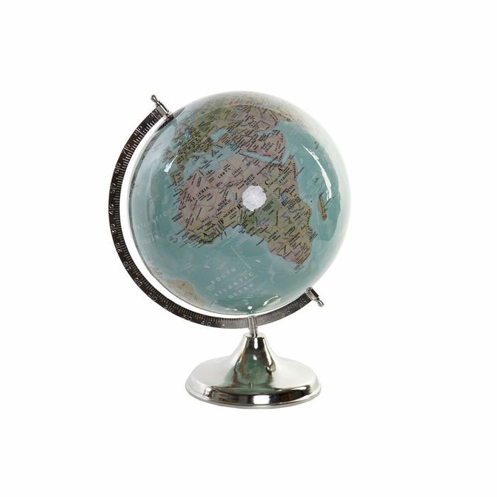 Globe terrestre - DKD HOME DECOR - Fait main - Fer et Plastique - Bleu - Intérieur