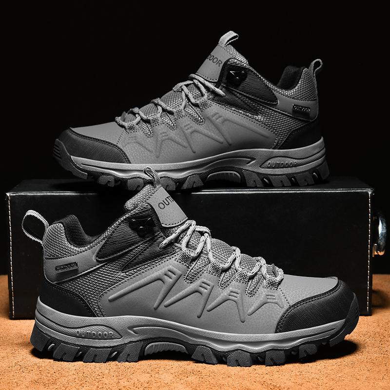 Mountain Climbing Sneaker Man Trekking Men Top Quality Casual Snow Boots Waterproof Warm Winter Shoes Men Hiking Boots Outdoor