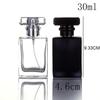 50ml High Quality Glass Crystal Transparent Spray Bottle Atomizer Refillable Bottle Perfume Bottle