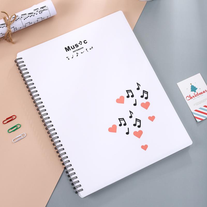 Папка для рисования и нот с прозрачным вкладышем формата А4