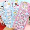 4 шт. Забавные Милые Мультяшные Наклейки-Пузыри Sanrio Киннаморолл 3D Наклейки для DIY Ноутбука Телефона Холодильника Кавайная Декорация Объемные Наклейки Подарки