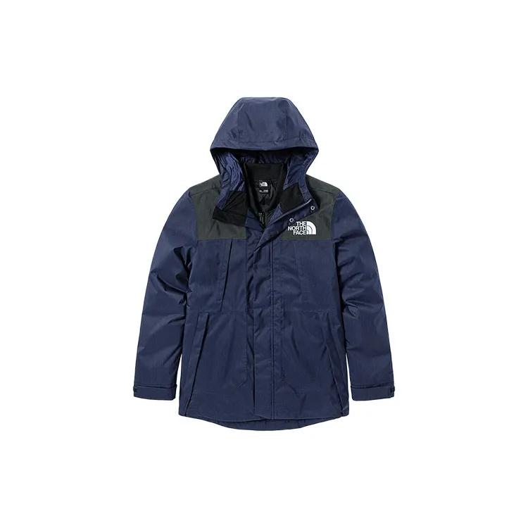 THE NORTH FACE Urban Exploration Waterproof , Windproof , Abrasion Resistant Windbreaker Jacket Men's Blue (Unisex) Windbreaker Jackets