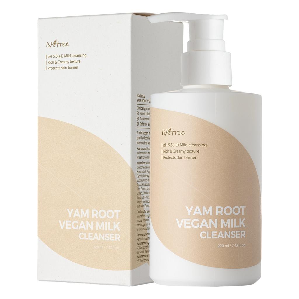 Isntree Yam Root Vegan Milk Cleanser Face Wash 220ml