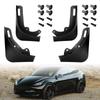 High Quality Matte Black Splash Guards Mud Flaps Mudguards for Tesla Model Y No Need To Drill Holes Model 3 Y Fender Mud