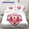 NK Triglav Kranj Pattern Bedding Quilt Set  Home Decoration  Gift (1 * duvet cover + 2 * pillowcase  without core).xwn
