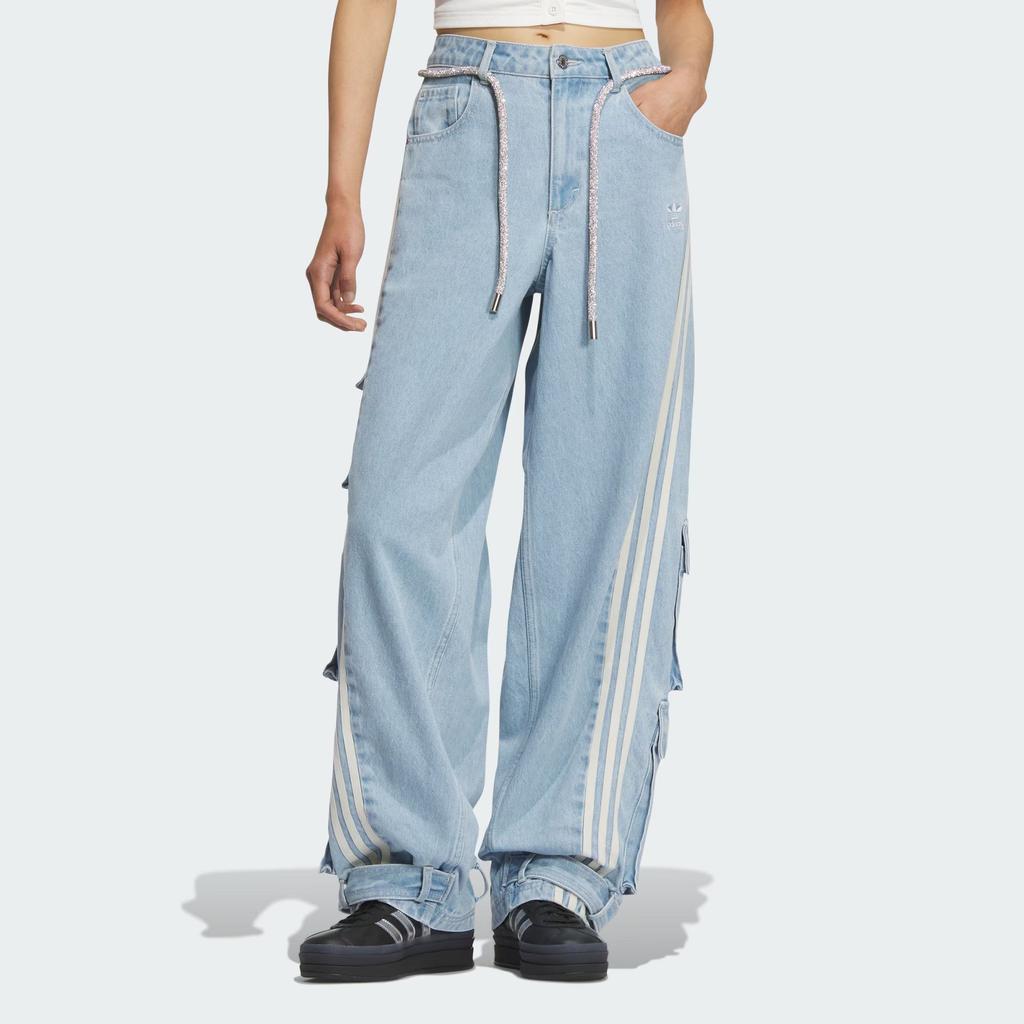 adidas Джинсы ADILLENIUM DENIM Женские Ярко-синие JY4515
