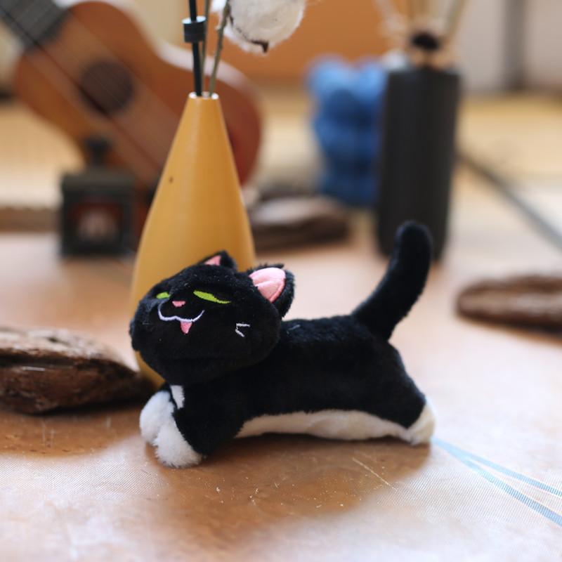 Милый милый котенок кулон плюшевая игрушка кукла котенок школьный рюкзак подвесное украшение брелок кукла кукла