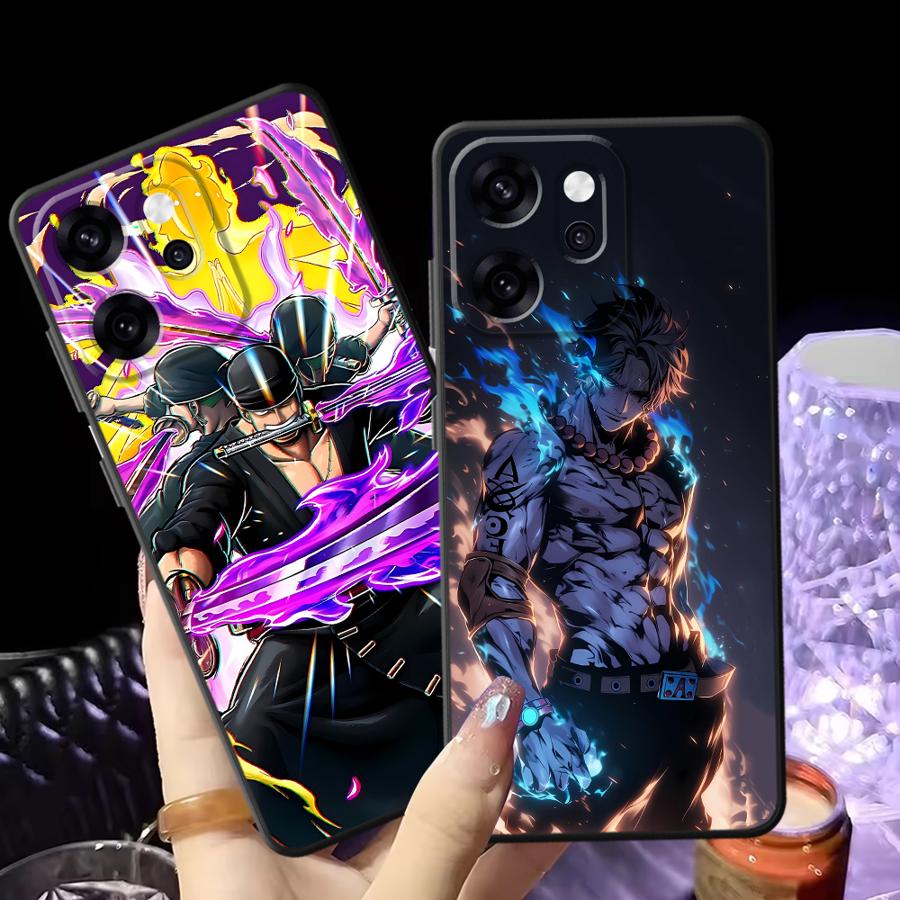 Чехол Zoro из One Piece для Oppo A96 A74 A76 A83 A84 A98 A78 Reno 4F 5 6 7 8 10 11 14 F9 F11 F29 A93