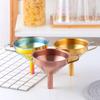 Detachable Strainer Kitchen Funnels Anti-slip Handle Funnel for Filling Small Bottles  Oil