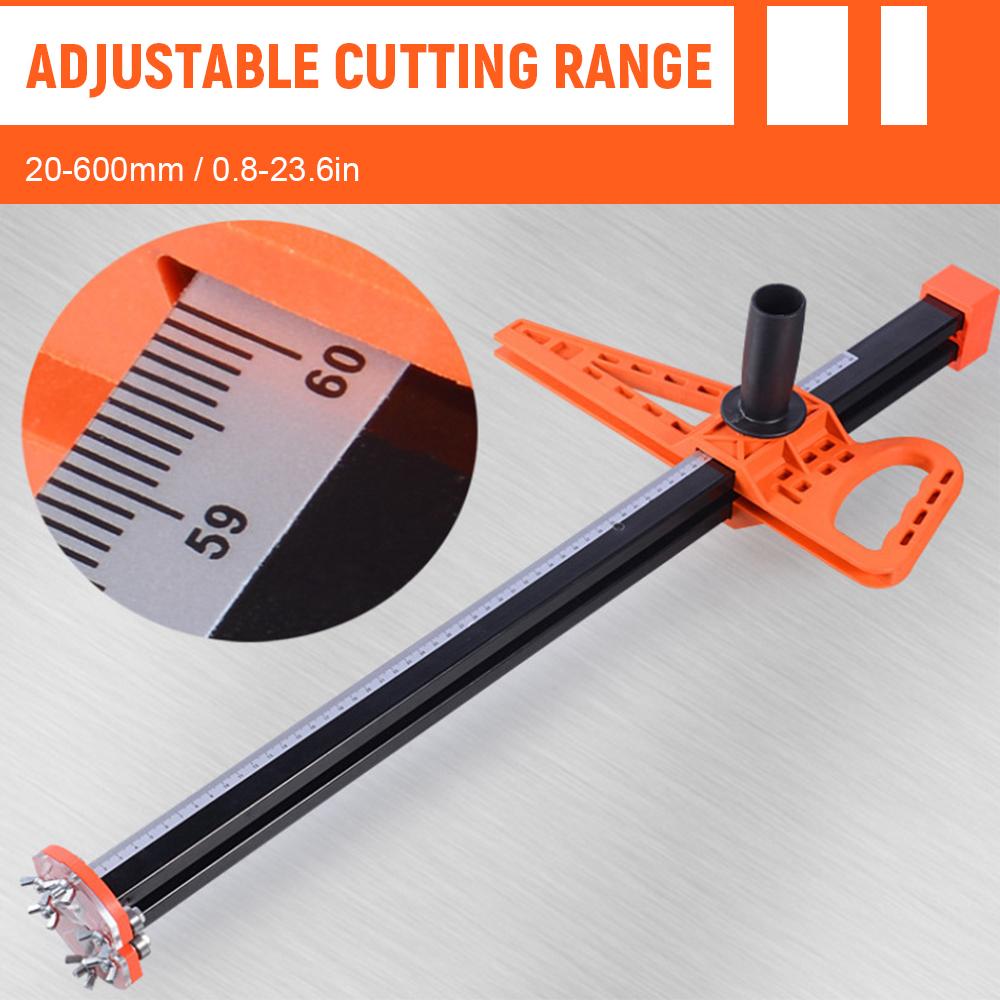 Резак для гипсокартона, ручной прецизионный режущий инструмент, портативный для гипсокартона, ручной толкатель с двойной рукояткой