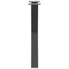 Vidaxl Nogi Do Stołu Jadalnego, 2 Szt., Antracyt, 60X(72-73) Cm, Stal