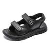 26-37 детские большие нескользящие водонепроницаемые модные сандалии на липучках пляжная обувь для улицы детская обувь