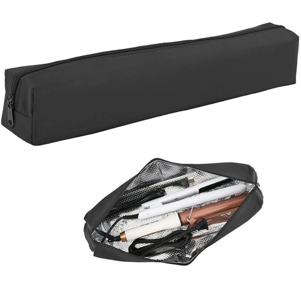 Dustproof Curling Iron Bag Heat Resistant Cosmetics Bag Hair Care Accessories