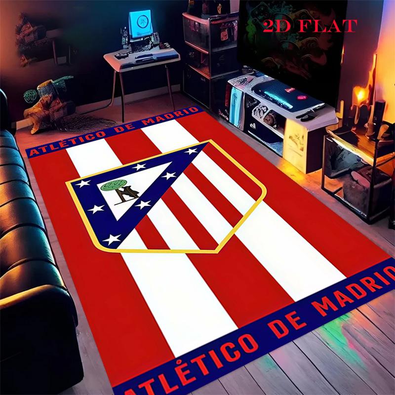 Atleti Carpet Rug for Living Room Bedroom Home Sofa Decoration,Kids play Nonslip Floor Mat
