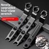 Модернизированный утолщенный ключ для угловой шлифовальной машины типа 100 «6 в 1» с четырьмя захватами и удлиненной конструкцией