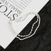 925 Sterling Silver Oval Bead Charm Bracelet &Bangle For Women Girls Party Bohemian Wedding Jewelry Sl381