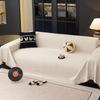 Cat-Proof Cover: Full-Coverage, One-Piece Chenille Non-Slip All-Season Universal Sofa Cover and Cushion Set