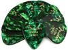 Fender Pick 351 Shape Premium Extra Green 12 Count Picks, Heavy, Moto,