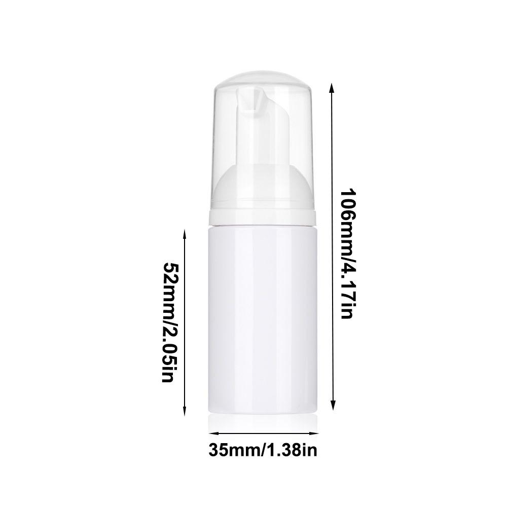 30/50ml Foam Pump Bottle Clear Empty Soap Bottle Portable Foaming Dispenser Cosmetics Packaging