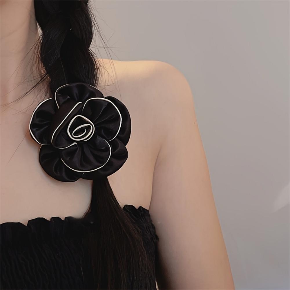 Элегантные женские резинки для волос, красивые цветочные резинки для волос, идеальные модные аксессуары для волос, высокоэластичные инструменты для волос для хвостика