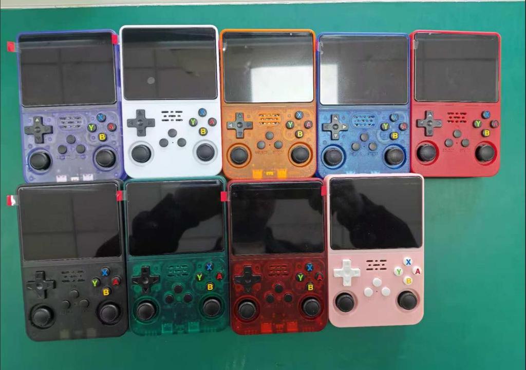 R36S Ретро портативная ручная игровая консоль в стиле PS1 с трансграничным Wi-Fi для многопользовательской игры