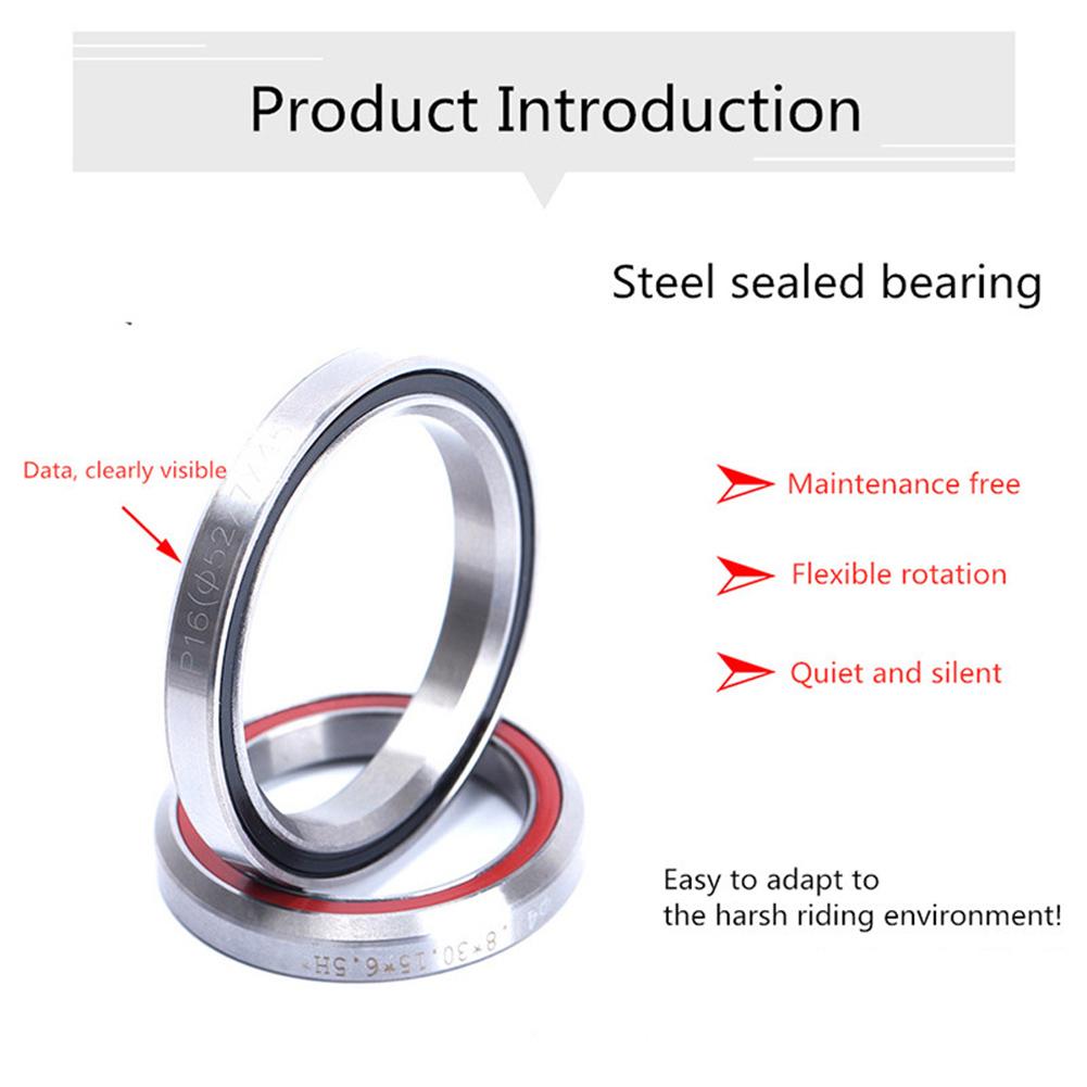 Bike Headset Bearings 41.8/47/49/52mm Anti-rust Road Bicycle Headset Bearing Repair Accessories