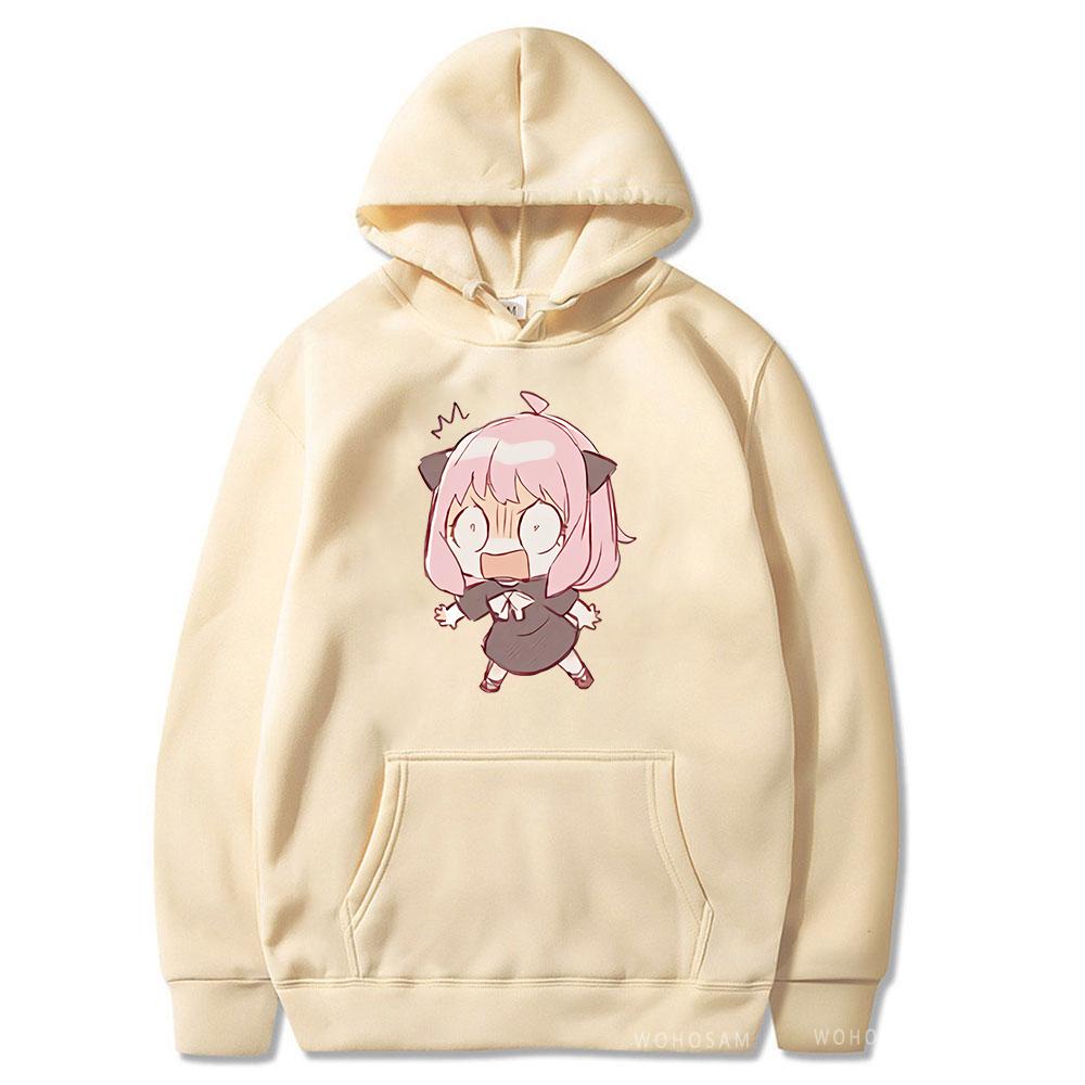 Семья Spy X Anya Forger, толстовки с принтом манги, популярная аниме, зимняя подарочная уличная одежда для подростков, теплые толстовки с длинными рукавами для женщин и мужчин